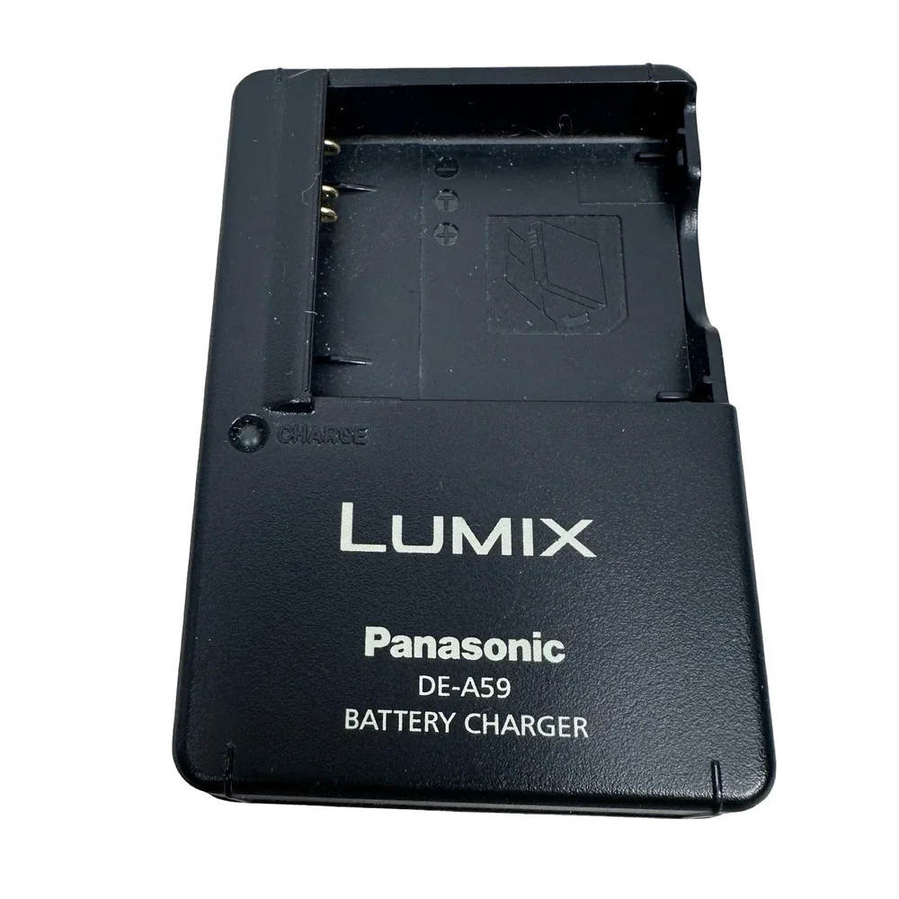 Panasonic Lumix DMC-FP8 12.1MP Digital Camera Black Leica Lens Charger Battery